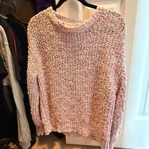 Vanilla Bay Soft Pink Crew Neck Sweater